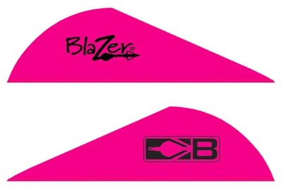 Bohning Blazer Vanes Hot Pink 100 Pk. | USA Gun Store