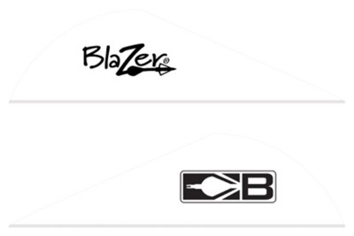 Bohning Blazer Vanes White 100 Pk. | USA Gun Store