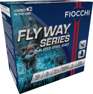 Fiocchi 123ST151 Flyway  12Gauge 3" 1 1/5oz 1Shot 25 Per Box/10 Case