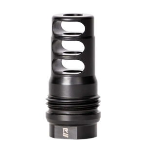 Rugged Suppressor MB011 3 Port Brake  Black with 1/2"-28 tpi Threads & 2.16" OAL for 5.56x45mm NATO Radiant762, Surge762, Razor762 & Micro30 Suppressors