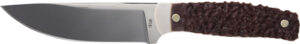 UNCLE HENRY KNIFE NEXT GEN - STAGLON 4.6" BLD W/LTHR SHTH