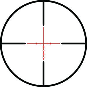 EoTech VuduX Rifle Scope 2-12x30mm SFP BD1 Black