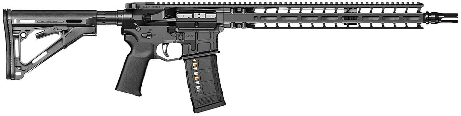 RADIAN WEAPONS R0041 Model 1 223 Wylde 16" Rifle 30+1 Radian Black Cerakote Black Magpul Collapsible Magpul