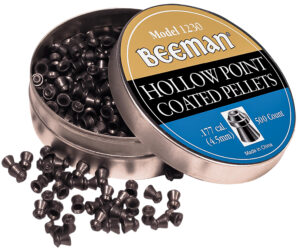 Beeman 1230 Coated  177 Hollow Point 500 Pellets/Tin
