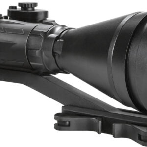 AGM Global Vision 15WP6623453111 Wolverine Pro-6 3AL1 Night Vision Riflescope Matte Black 6x100mm Gen 3 Auto Gated Level 1 Illuminated Red Chevron w/Ballistic Drop Reticle