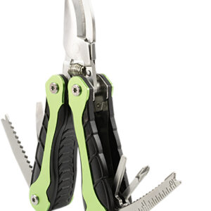 AccuSharp 084C Gardener's  Black/Green Folding Plain Blade