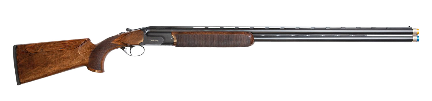 Rizzini USA 6501-12 BR460 Competition 12 Gauge 30″ 2rd 2.75″ Gold Accent Matte Black Cerakote Turkish Walnut Fixed Pistol Grip Stock Right Hand (Full Size) | USA Gun Store