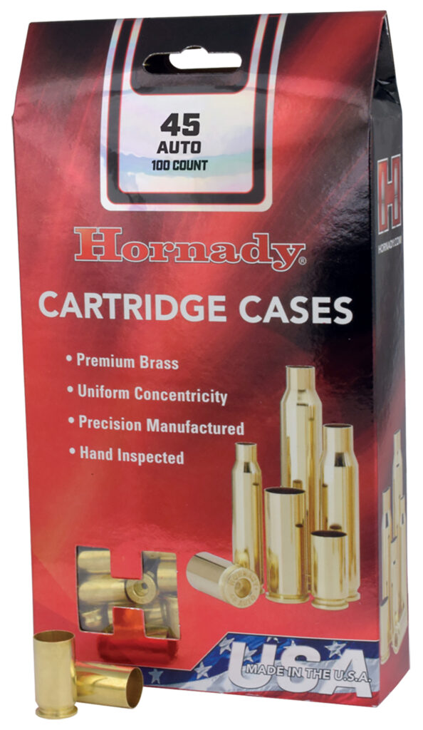 Hornady Unprimed Brass Rifle Cartridge Cases .22 Hornet 50/ct | USA Gun Store