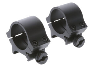 TruGlo TGTG8961B1 Lightweight Scope Rings  Matte Black 1" Medium