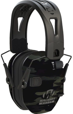 Walker's GWPRSEMRHMCCG Razor Tacti-Grip 23 dB Over the Head Gray MultiCam/Black Polymer