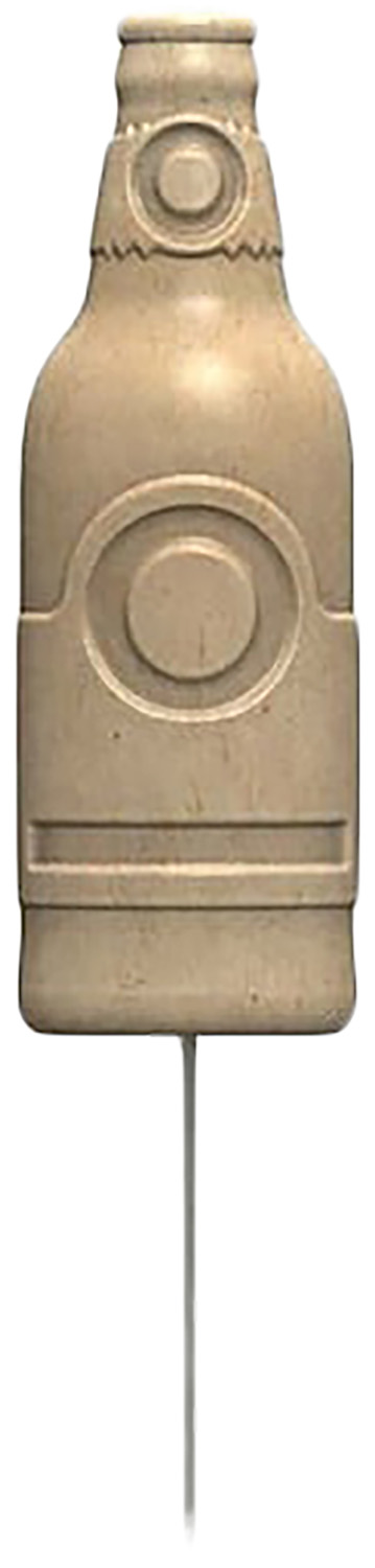Birchwood Casey 3DSTBTL 3D Stake Target Beige Bottle 6 Pack