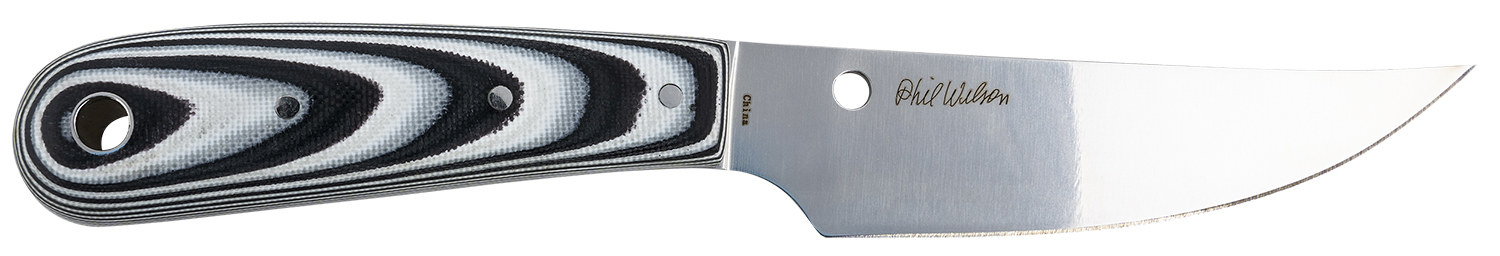 Spyderco FB46GP Bow River 4.36" Fixed Drop Point Plain 8Cr13MoV SS Blade Layered Black & Gray G10 Handle Includes Sheath