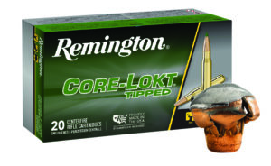 Remington Ammunition R29038 Core-Lokt Tipped  300WinMag 180gr Core-Lokt Tipped 20 Per Box/10 Case