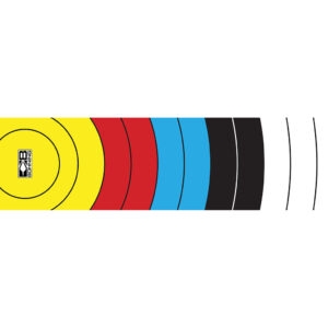 Bohning Arrow Wraps Target Face 4 in. Small 13 pk.