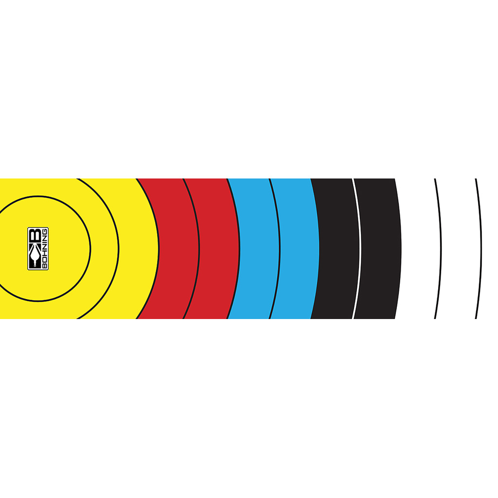 Bohning Arrow Wraps Target Face 7 in. Standard 13 pk.