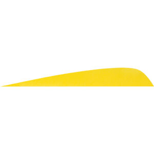 Gateway Parabolic Feathers Flo Yellow 4 in. RW 50 pk.