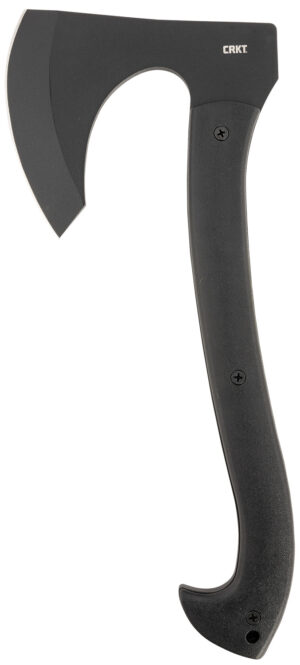 CRKT 2917 Skeggox  4.83" Plain Axe w/Beard, SK-5 Steel Blade, Black Contoured GRN Handle, 12.94" OAL