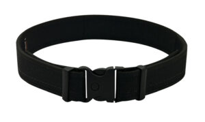 Uncle Mikes-leather(1791) BLTUM48/52MBL Gun Belt  Matte Black Leather 48/52