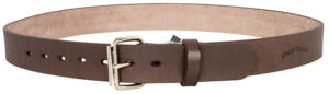 Uncle Mikes-leather(1791) BLTUM46/50DBR Gun Belt  Dark Brown Leather, Belt Size 46/50, 1.50" Wide