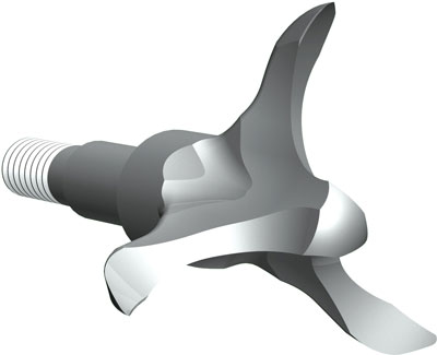 G5 Outdoors T2 100 gr/125 gr Broadhead Replacement Blade Kit, Gray