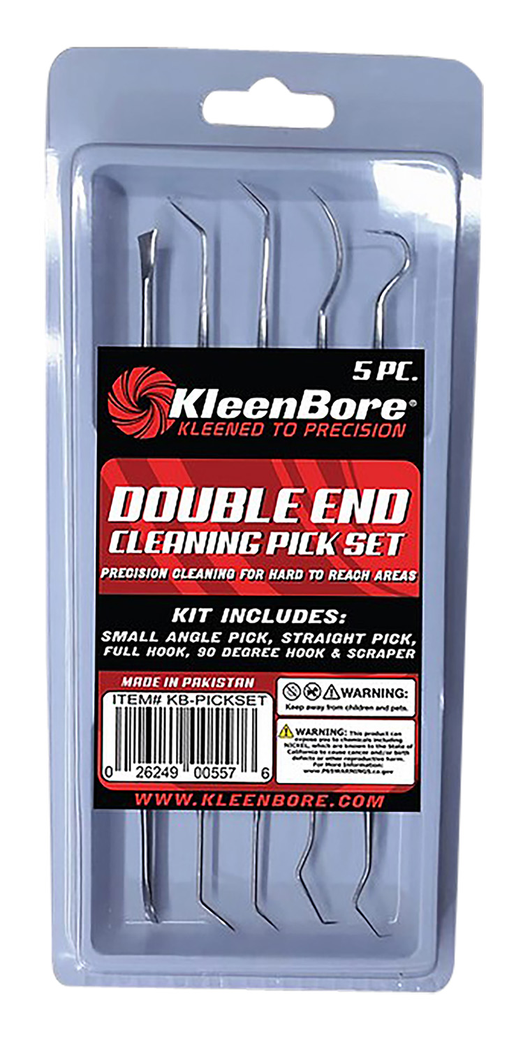 KleenBore KB-PICKSET Stainless Steel Double Ended Gun Pick Set