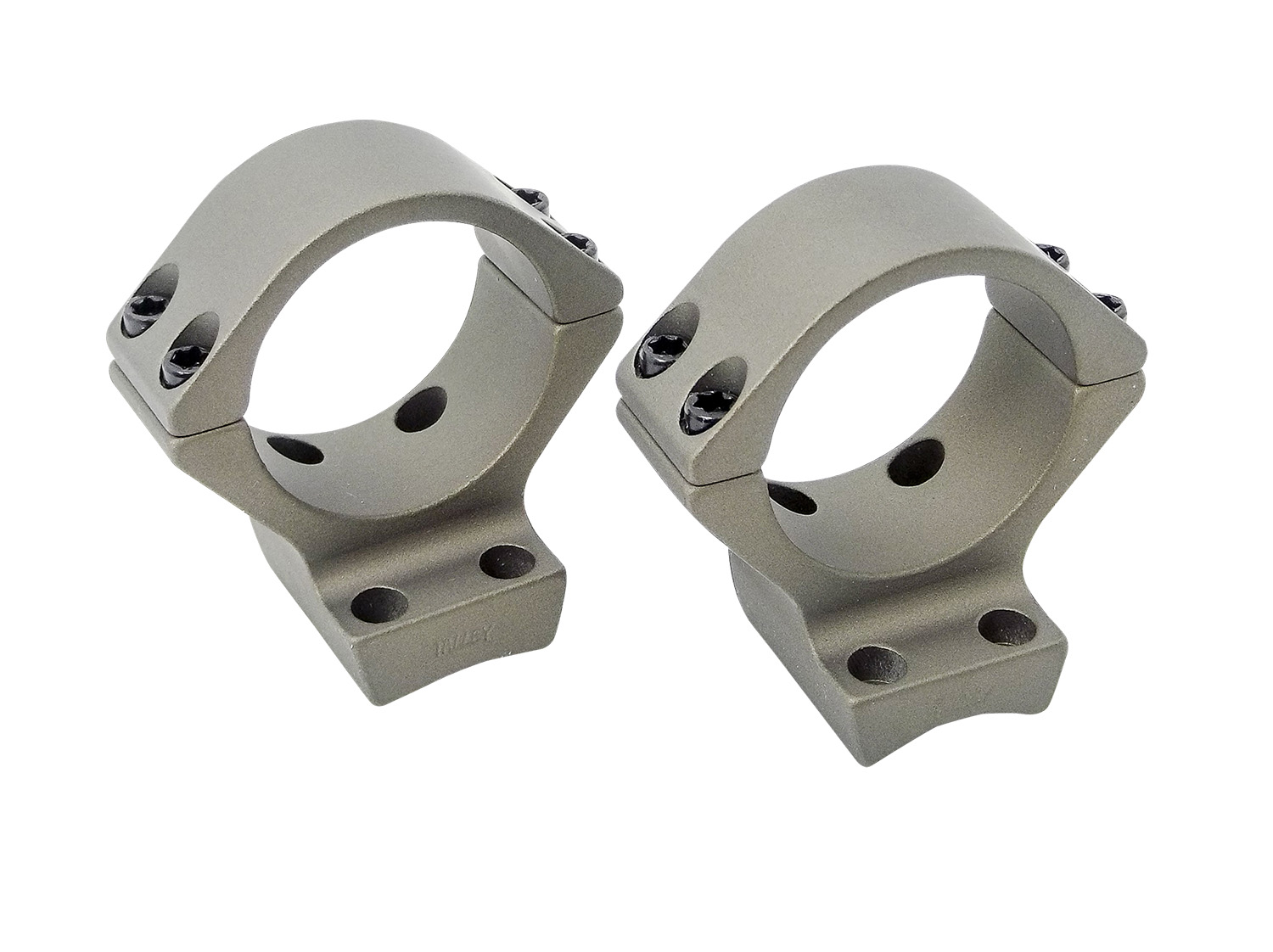 Talley SB840735 Scope Mount/Ring Combo Smoked Bronze Cerakote 34mm Tube Fits X-Bolt Medium Rings