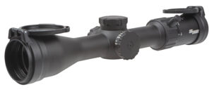 Sig Sauer Electro-Optics SOW43003 Whiskey4 SFP Low Profile Black 3-12x44mm 30mm Tube Quadplex Reticle