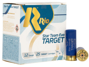 Rio Ammunition STT32LR8 Team Target  12Gauge 2.75" 1 1/8oz 8Shot 25 Per Box/10 Case
