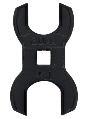 Wheeler 1199466 Barrel Nut Crowfoot Wrench Black Steel