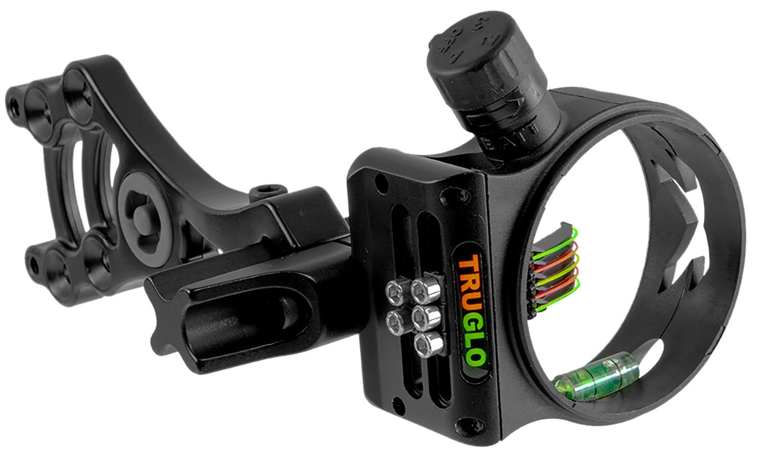 TRUGLO BOW SIGHT STORM 5-PIN – .019 DIA W/LIGHT BLACK | USA Gun Store