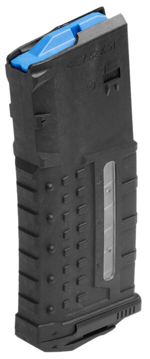 Leapers RBTDM25 25rd Windowed 308 Win Black Polymer/Steel
