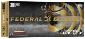 Federal P300PRCELDX1   300PRC 212gr ELD-X 20 Per Box/10 Case