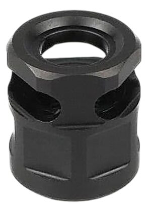 Armaspec ARM4521-BLK Micro Compensator Pawn Black QPQ Nitride Stainless Steel 1/2"x28 Threads