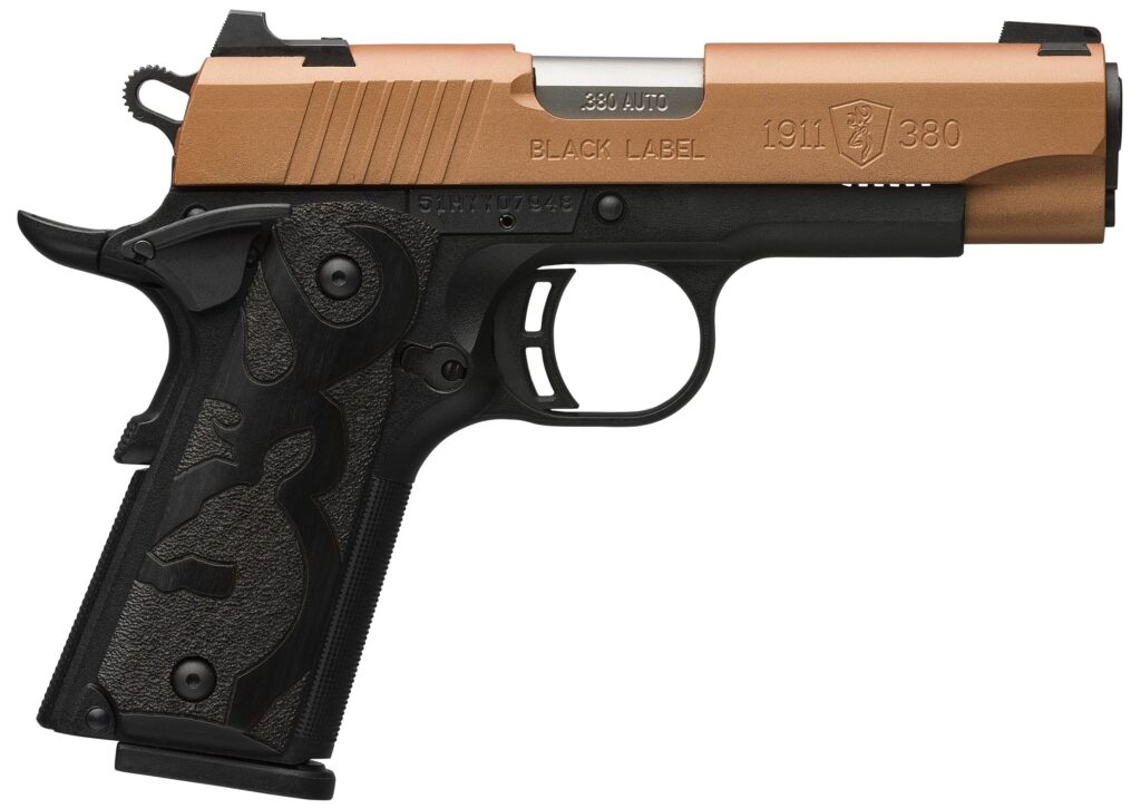 BRO 1911-380 BLACK LABEL COMPACT 3.625 COPPER | USA Gun Store