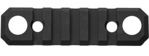 GrovTec US Inc GTSW231 3.1 Inch 5 Slot with Push Button Bases Keymod  Black Anodized