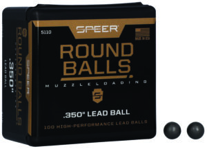 Speer 5110 Lead Balls  36Cal Lead Ball 64gr 100 Per Box/5 Case