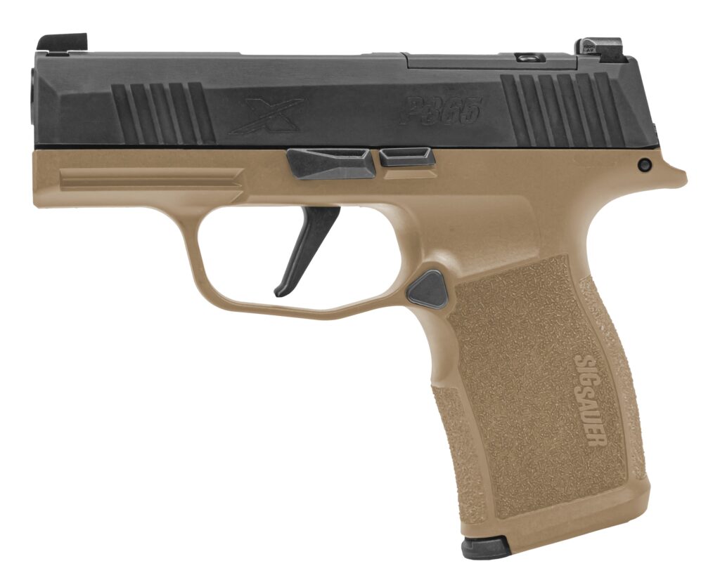 SIG SAUER P365X 9MM COYOTE 3.1″ 12+1 NS | USA Gun Store