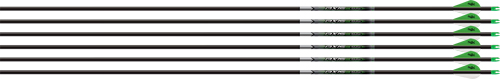 EASTON AXIS 5MM 300 W/ HALFOUT - 6-PACK W/ 2" BLAZER VANES