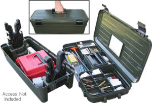 MTM Case-Gard RBMC11 Shooting Range Box  Forest Green Plastic