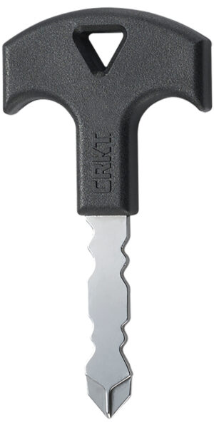 CRKT 9705 Williams Defense Key Matte Black 3CR13 Steel Includes Phillips Screwdriver