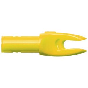 Easton 6mm H Nocks Yellow 12 pk.