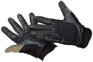 Caldwell 1071004 Ultimate Shooting Gloves Tan Small/Med Velcro