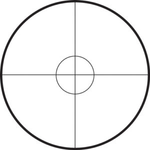 TRADITIONS SCOPE 3-9X40MM - CIRCLE RETICLE BLACK MATTE