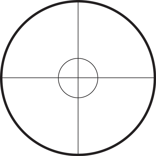 TRADITIONS SCOPE 3-9X40MM - CIRCLE RETICLE BLACK MATTE