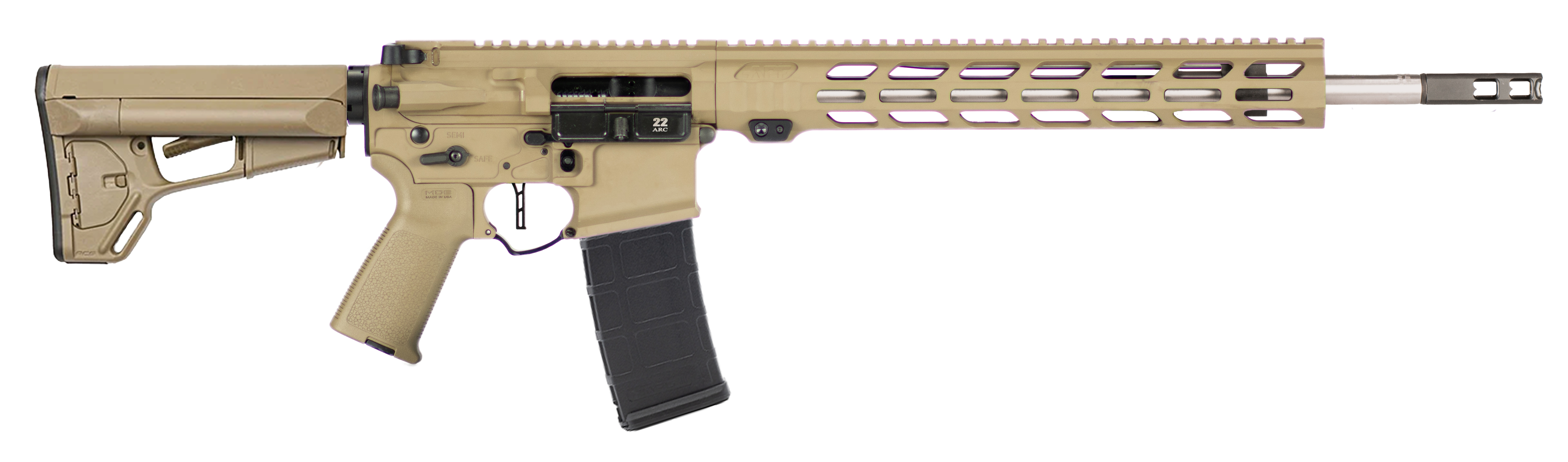 APF DMR 22ARC 2.0 18 MAGPUL ACS FDE