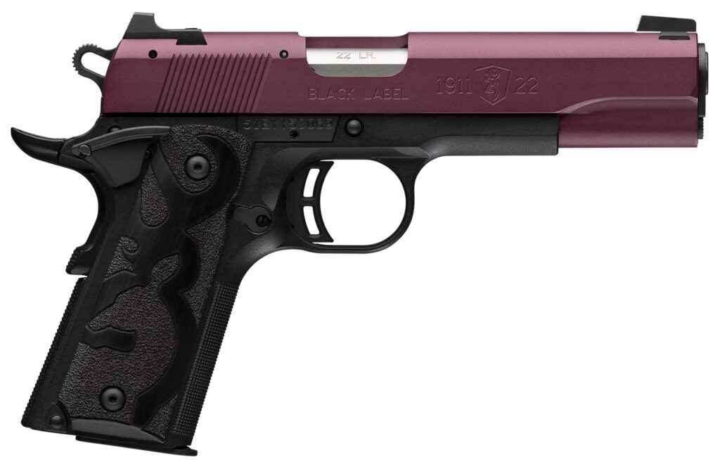 BRO 1911-22 BLACK LABEL FS BLK CHERRY 22LR 3-DOT | USA Gun Store