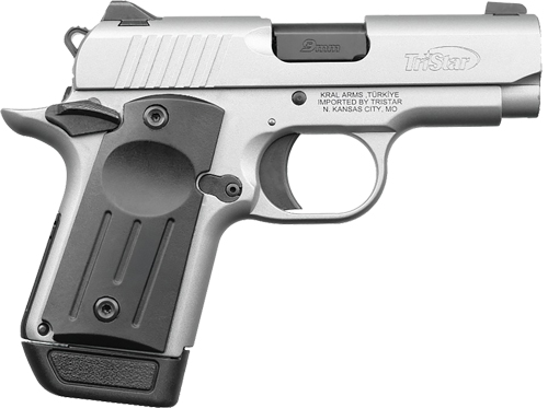 TriStar Protege X-Sub Compact Handgun 9mm Luger 7rd Magazine(1) 3.2″ Barrel Silver | USA Gun Store