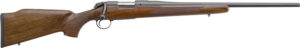 BERGARA B14 TIMBER 300WM 24" - #4 BLACK CERAKOTE/WALNUT