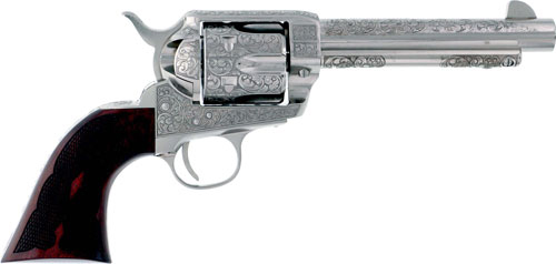 CIMARRON BUFFALO BILL CODY – 357MAG 5.5″ ENGRAVED NICKEL | USA Gun Store