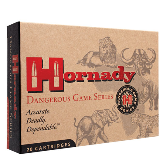 Hornady Dangerous Game Series .450 Nitro 480GR DGS 20rds